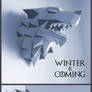 Stark Direwolf Sigil Papercraft