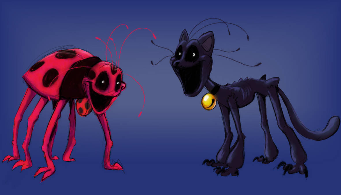 Miraculous Ladybug X Smiling Critters Horror by Kennedysalivawolf on ...