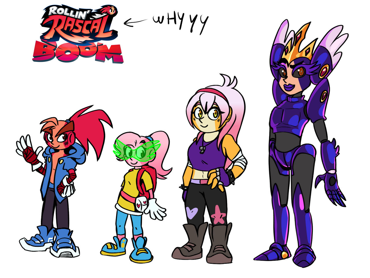 Rollin Rascal Boom by Kennedysalivawolf on DeviantArt