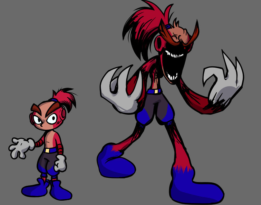 Dinosaur Rascal Rollin Rascal faker/EXE but rascal (rollin rascal) by Kennedysalivawolf on DeviantArt