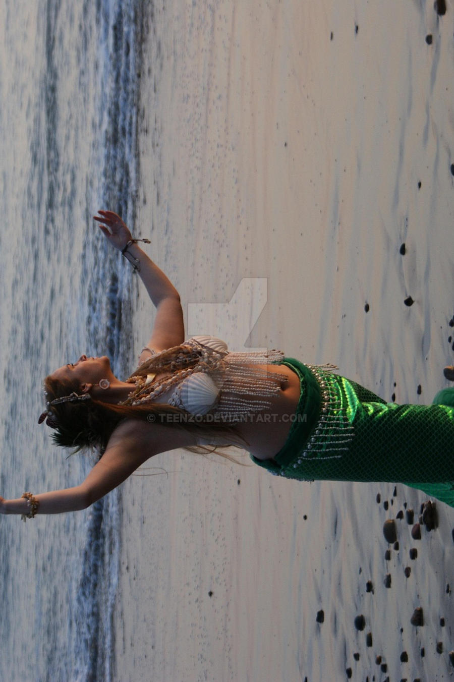 Mermaid Belly Dance Costume