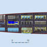 Fiction submarine scheme cross-section