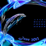 June 2012 desktop calander