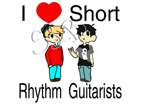 I Heart Short Rhythme Guitarists