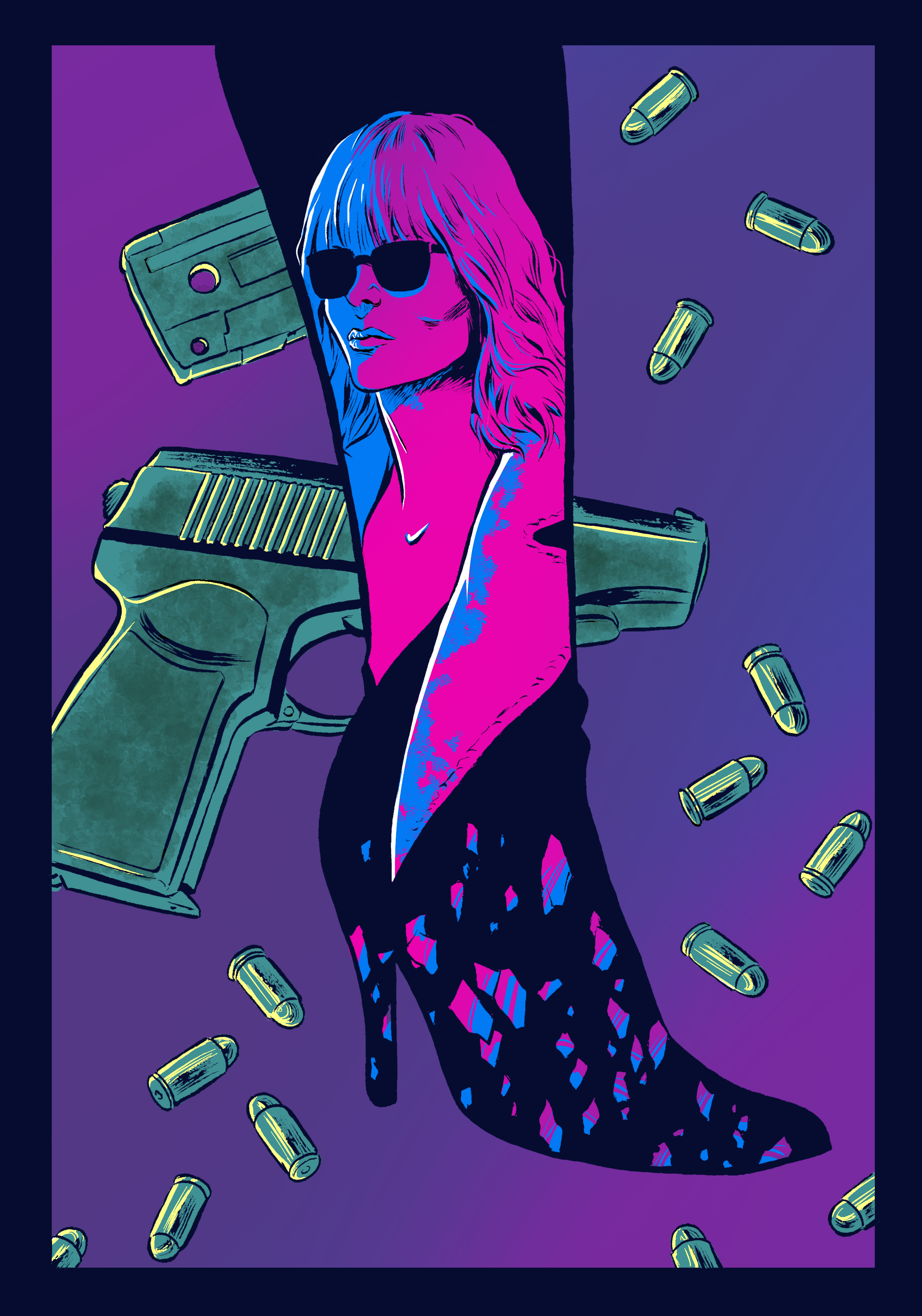 Atomic Blonde Fan Art