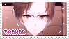 + Jaehee Kang (Mystic Messenger) Stamp + by skeluko