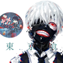 Render Kaneki Tokyo-Ghoul