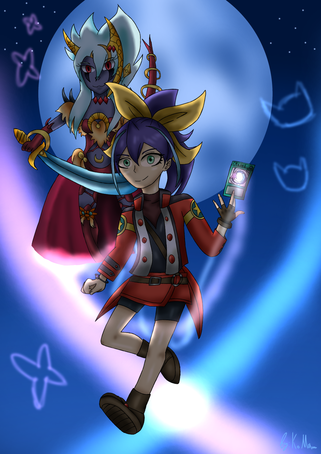 Yu-Gi-Oh! 5Ds - Aki Izayoi  Yugioh, Anime warrior girl, Yu gi oh 5d's