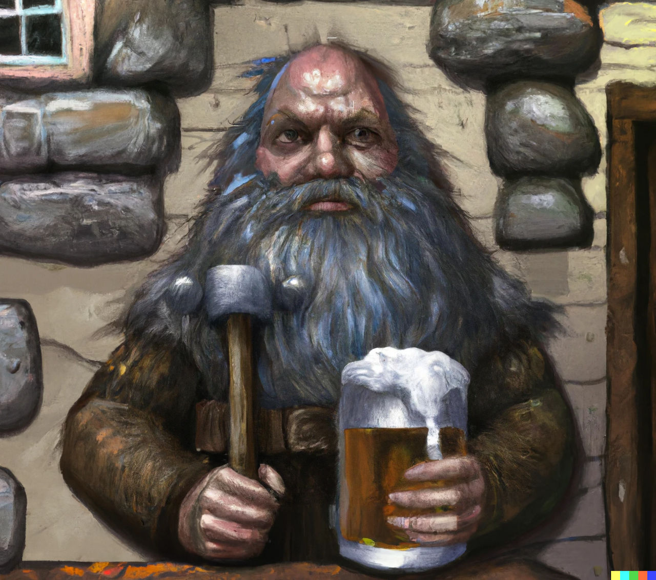 Dwarf After Work by cdsmithus on DeviantArt