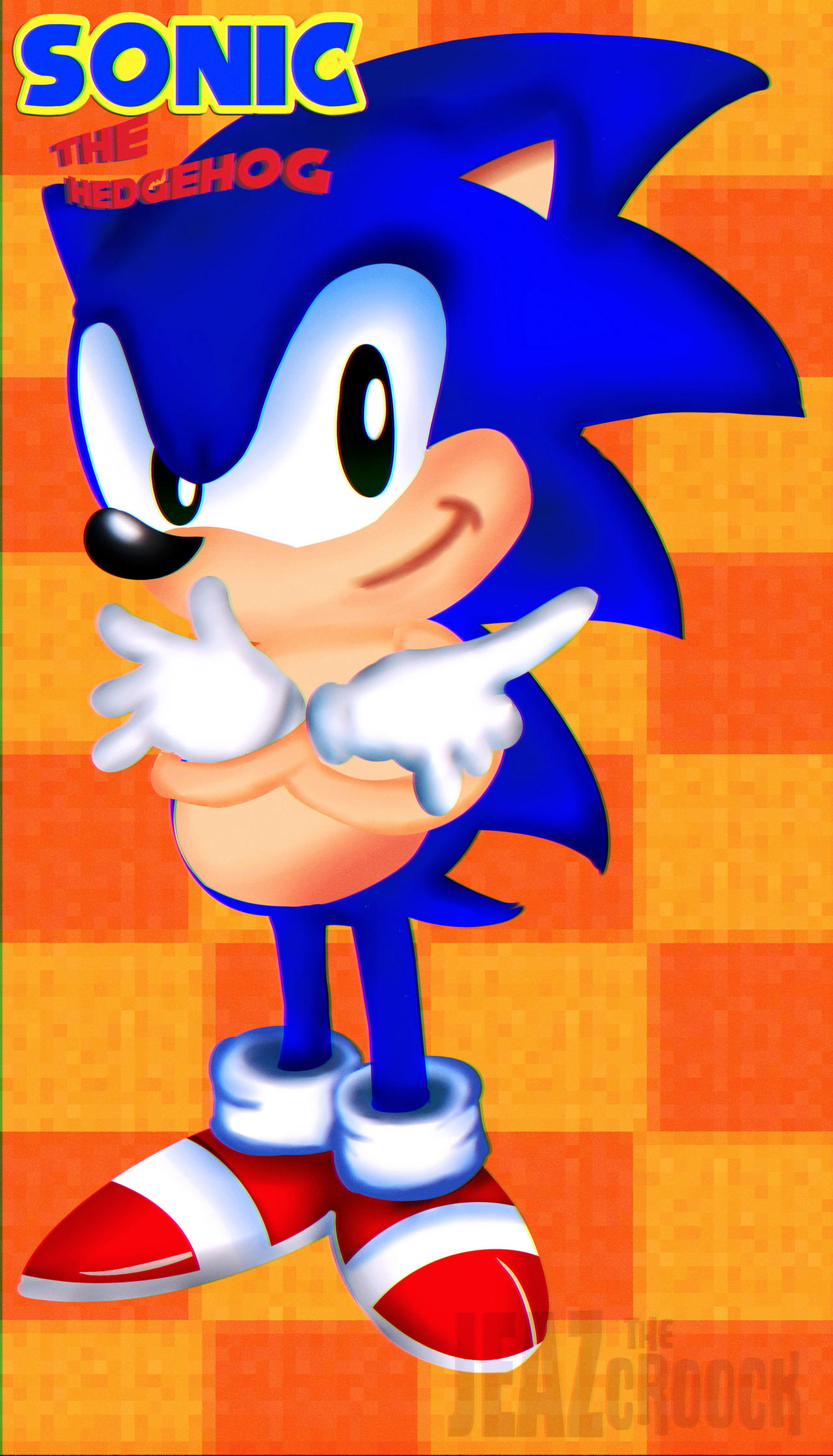 Jasonic Sonic Fan Art by JEAZ-Punk on DeviantArt