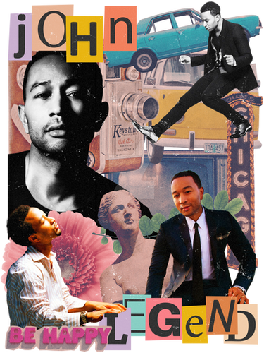 John Legend T-shirt Artwork PNG High Resolution