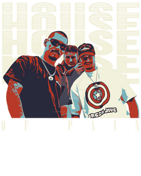 House of Pain T-shirt Artwork PNG High Resolution