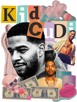 Kid Cudi T-shirt Artwork PNG High Resolution