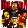 Malcolm X T-shirt Artwork PNG High Resolution