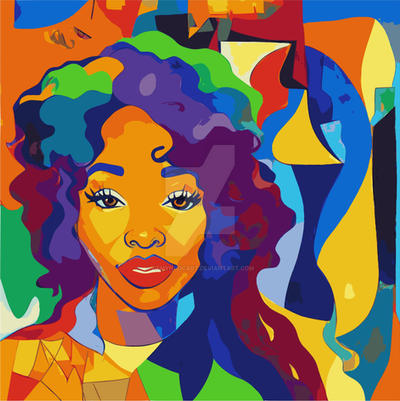 Sza Rapper Vector Sza Portrait Vector Art by gemyngocart on DeviantArt