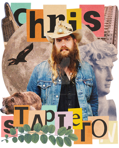 Chris Stapleton T-shirt Artwork PNG High Resolutio by gemyngocart on ...