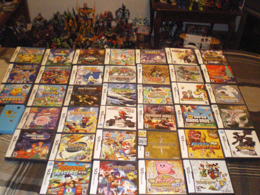 My Nintendo DS Collection by JohgonNefarious on DeviantArt