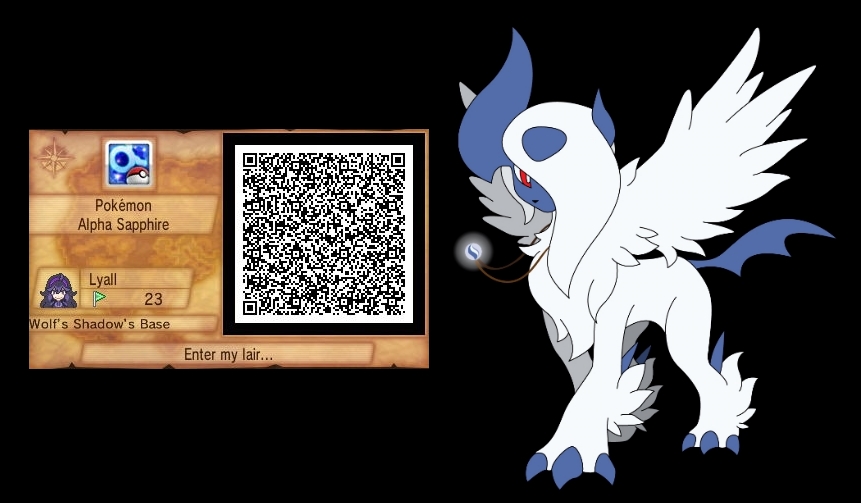 Pokemon OR/AS Secret Base QR Code