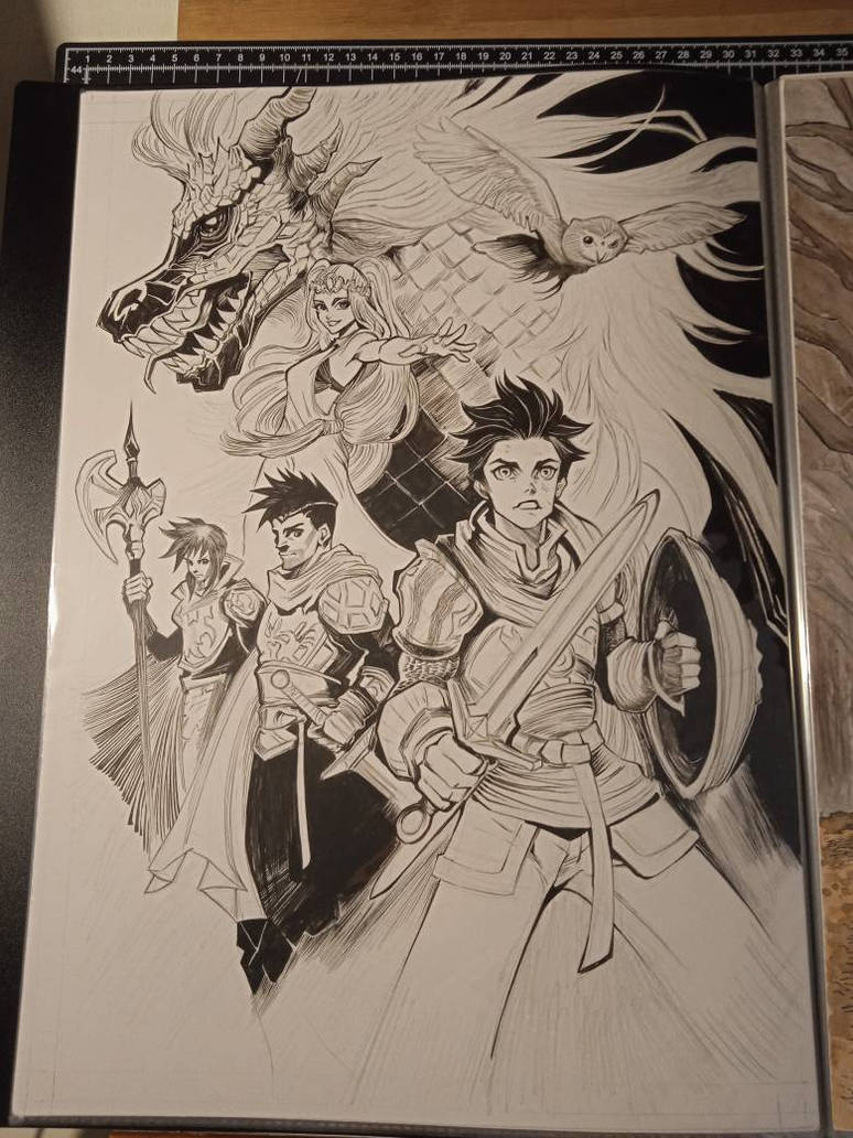 Ink fanart by DaGanArt97 on DeviantArt