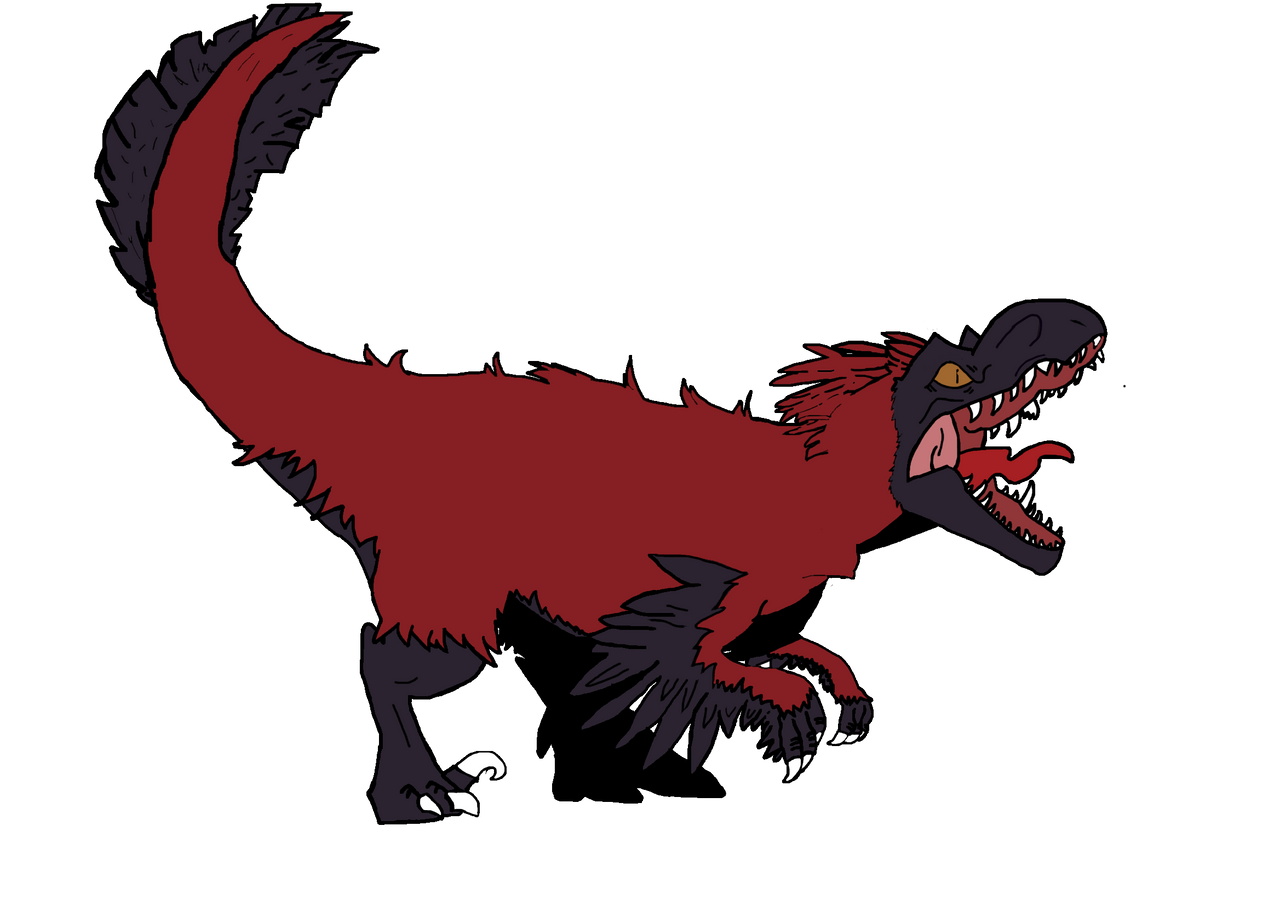 Jurassic World Primal: Pyroraptor by geometryheroes on DeviantArt