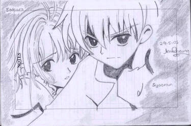 Syaoran Protects Sakura