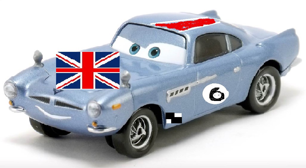 Cars 2 Game Custom finn union jack diecast by paulaortiz4128 on DeviantArt