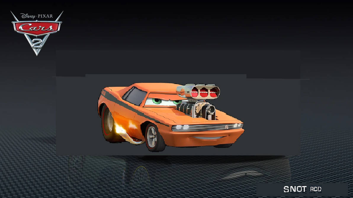 Cars 2 Snot Rod Poster (FANMADE) by paulaortiz4128 on DeviantArt