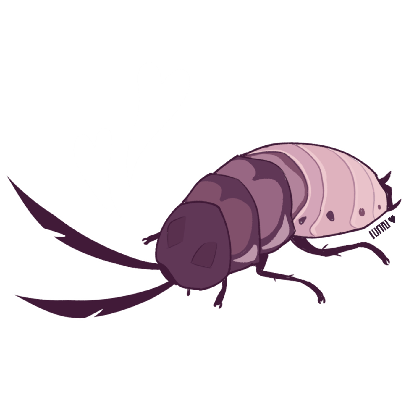 Cockroach Sticker by PASTELLBOBATEA on DeviantArt
