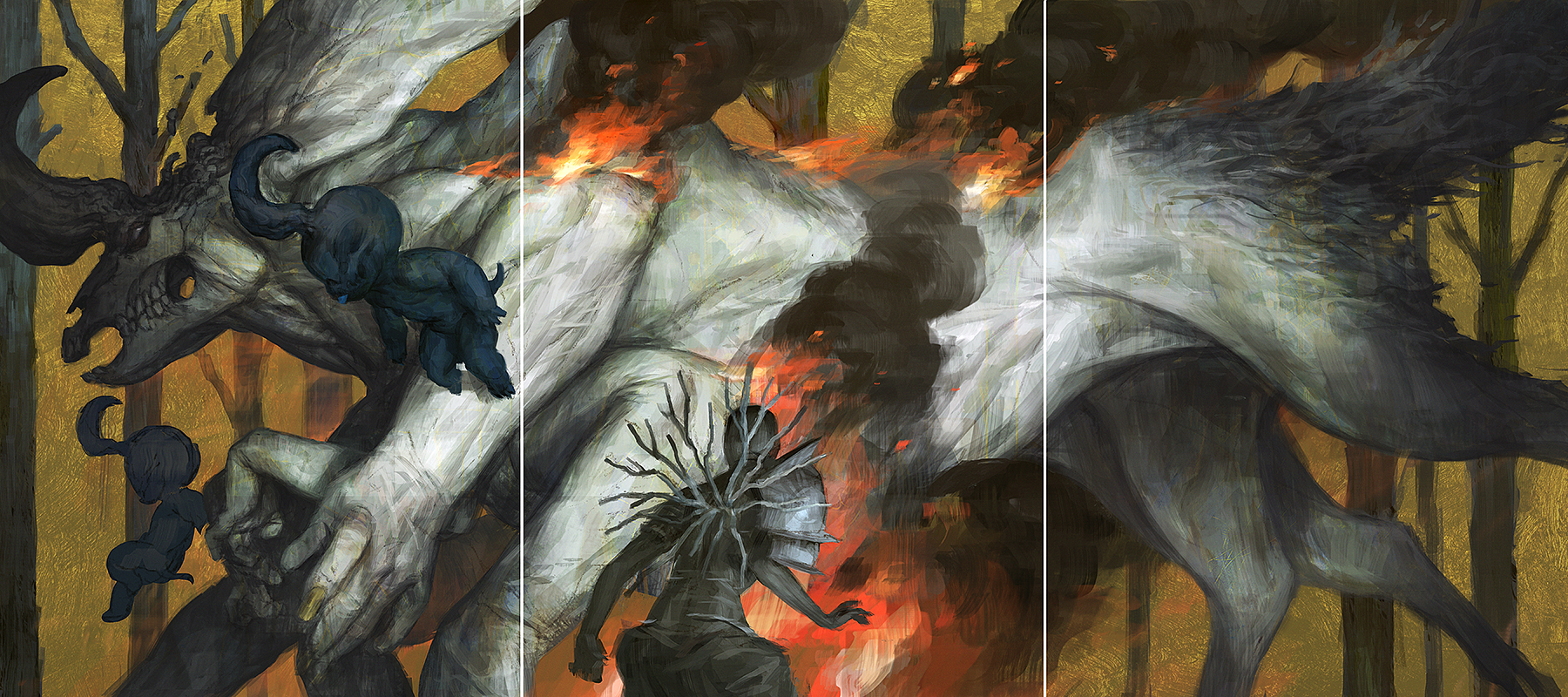 Motherland Chronicles #40 - firewalker by tobiee