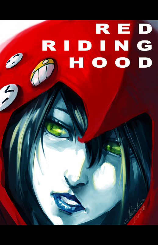 red ridin hood's face