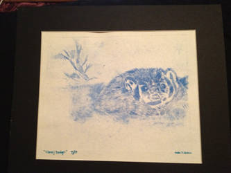 Honey Badger Print