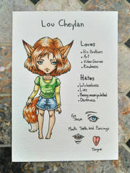 Lou Cheylan - ref sheet