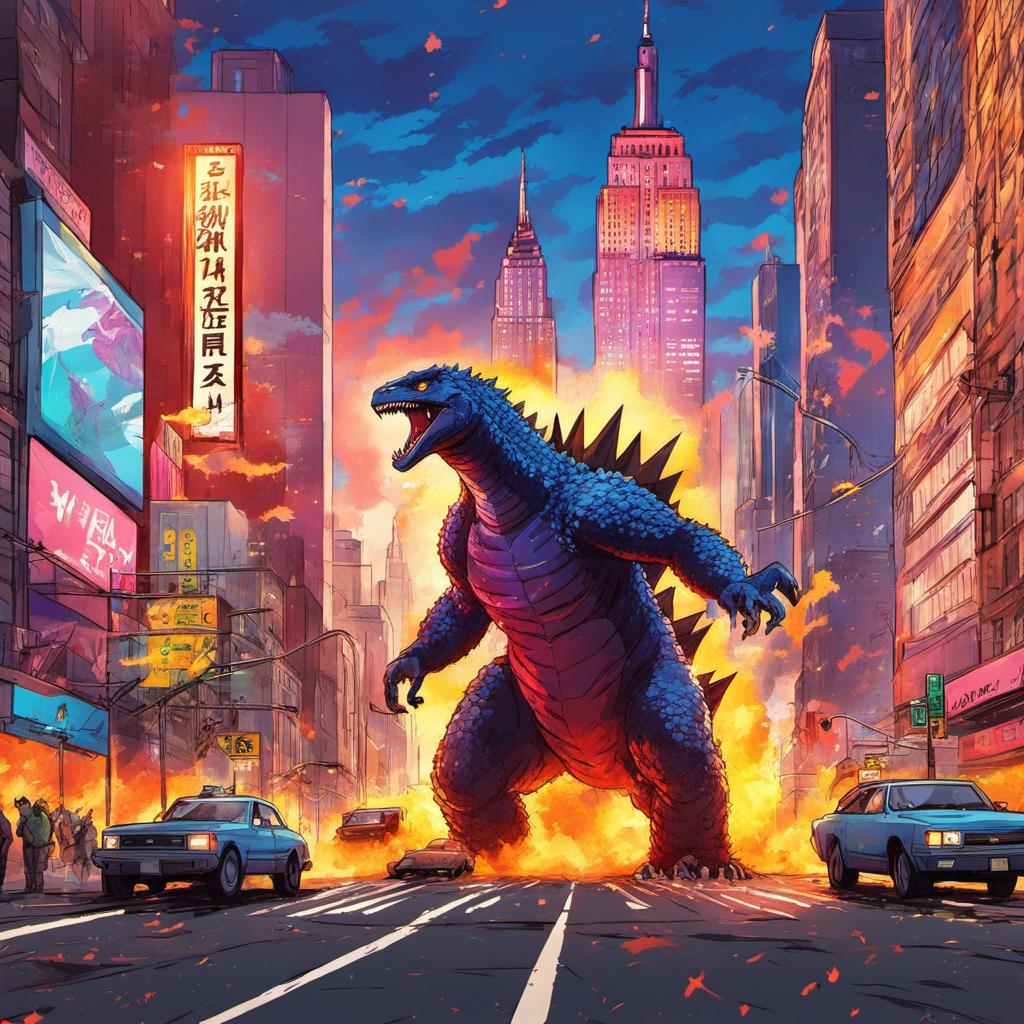 Godzilla In City Godzilla Attack City by sissyfanlover on DeviantArt