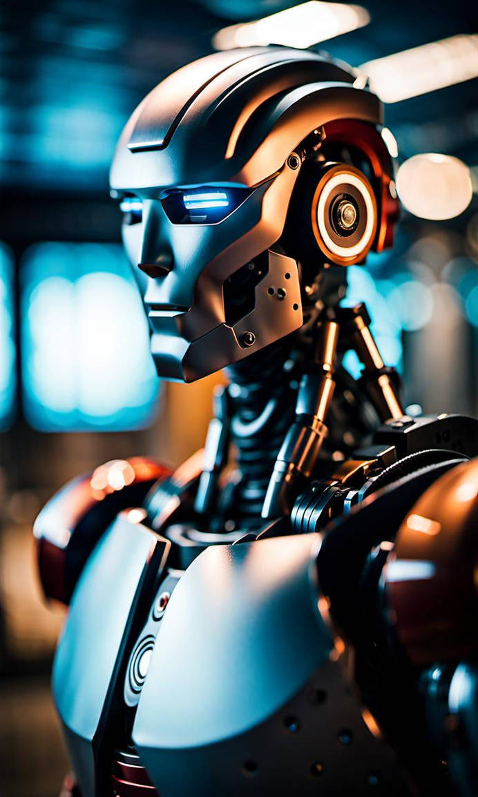 Cyborg Advertising Man turned Cyborg by spiderman2145 on DeviantArt