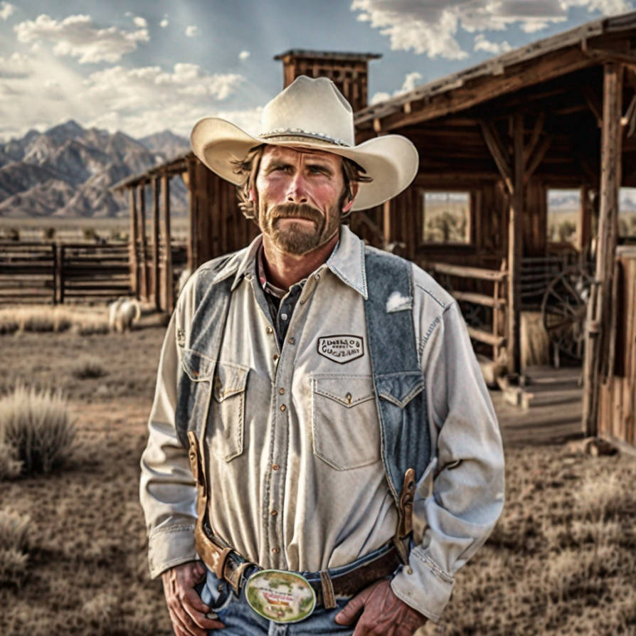 Winter Ranch Hand Highly realistic photo of a ranch hand by spiderman2145 on DeviantArt