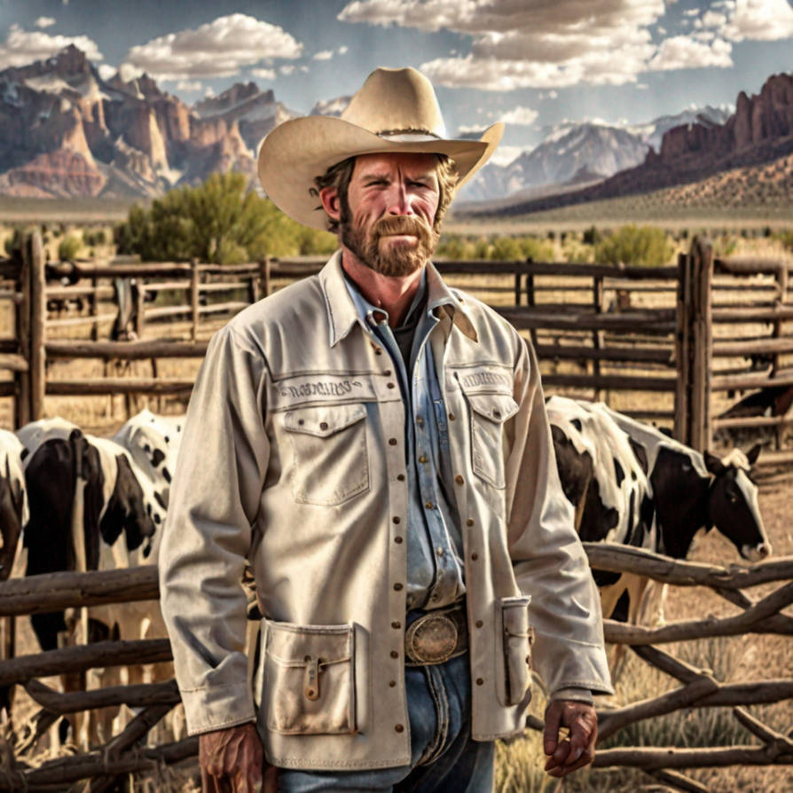 Highly realistic photo of a ranch hand by spiderman2145 on DeviantArt