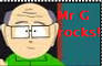 Mr Garrison stamp