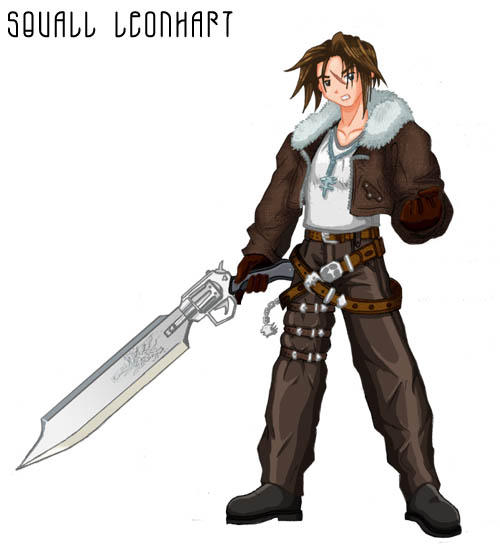 Squall From Final Fantasy 8 By Taneel On Deviantart