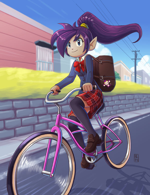 Shantae: All Schoolgirl Hero by taneel