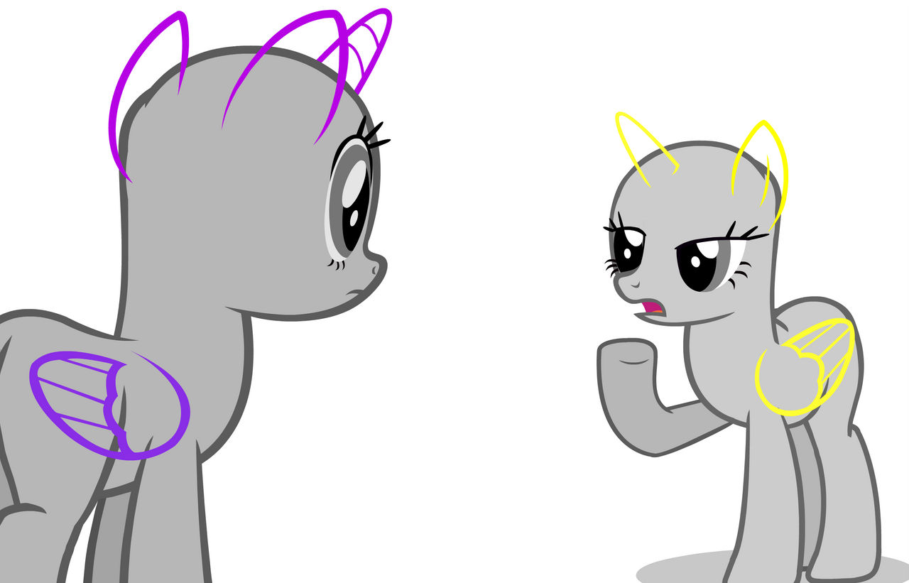 Mlp Pouting Base MLP Base 1 by teeanimates on DeviantArt