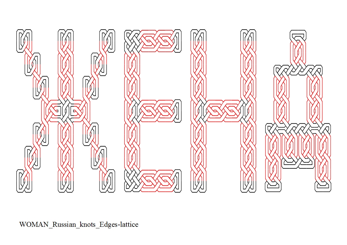 Deviantart Human Knot WOMAN Russian knots Edges-lattice by ThathankaBernard59 on DeviantArt
