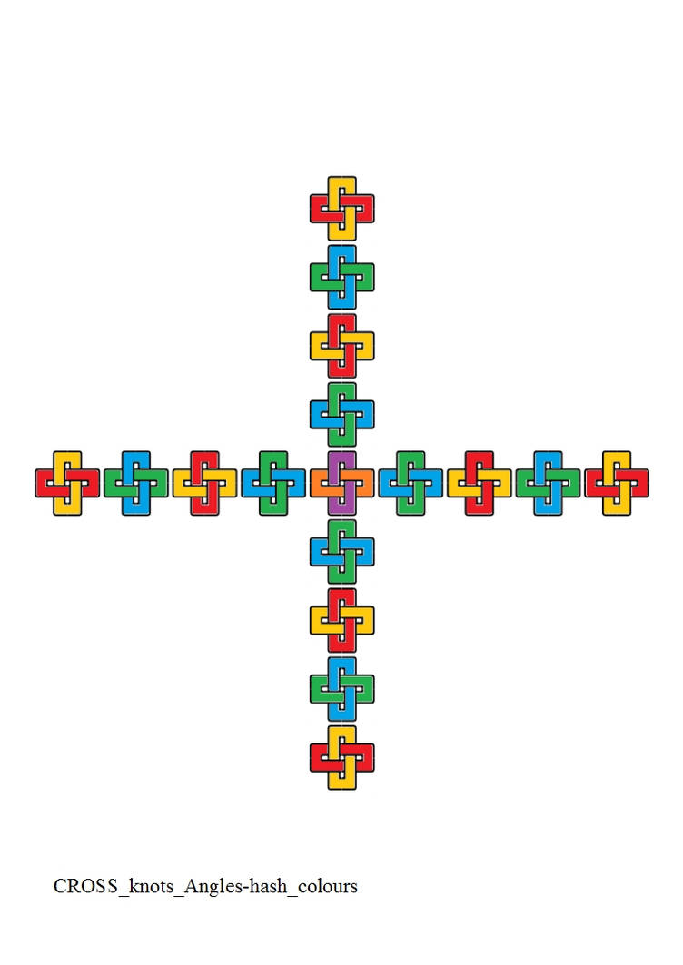 CROSS knots Angles-hash colours by ThathankaBernard59 on DeviantArt