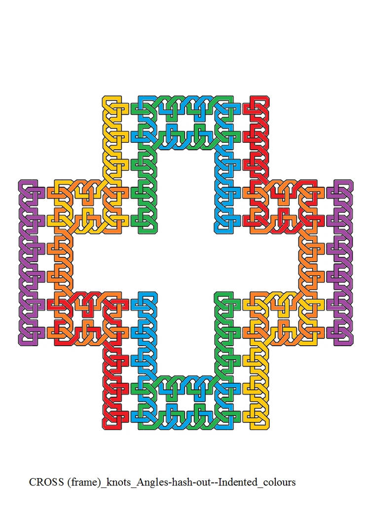 CROSS (frame) Angles-hash-out--Indented colours by ThathankaBernard59 ...