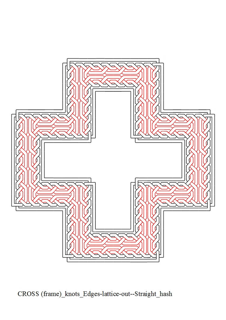 CROSS (frame) Edges-lattice-out--Straight hash by ThathankaBernard59 on ...