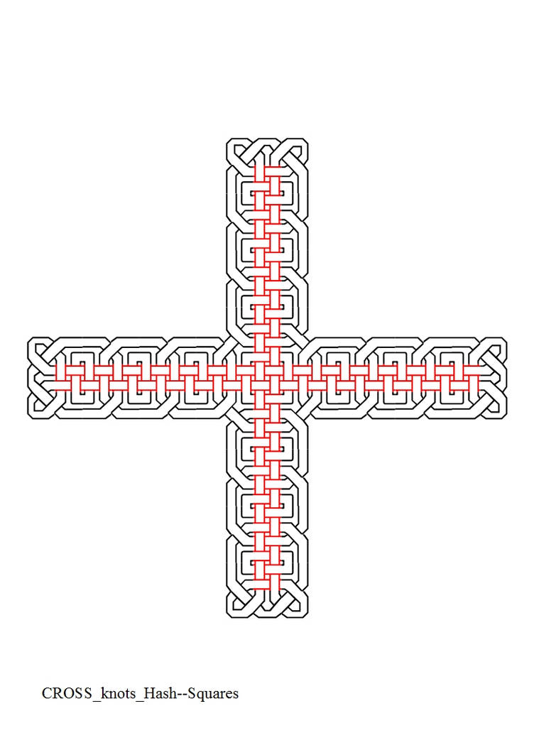 CROSS knots Hash--Squares by ThathankaBernard59 on DeviantArt