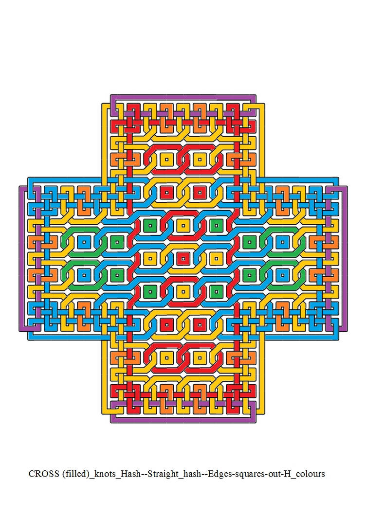 CROSS(filled)Hash--Straight #--Edges-squares-H(C) by ThathankaBernard59 ...