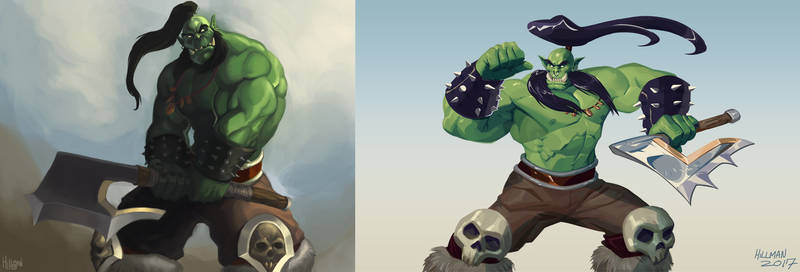 And My Axe - 2012 vs 2017