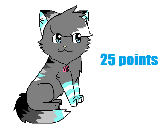 Point cat adoptable TAKEN