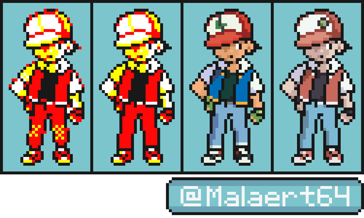 pokemon yellow character sprite