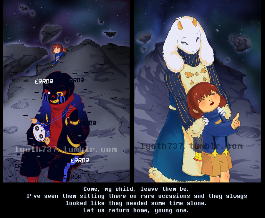 Outertale Visitor by lyoth737